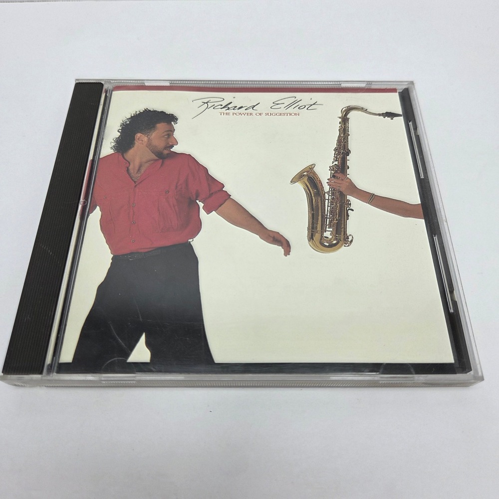 Richard Elliot The Power of Suggestion CD 1988 Intima Smooth Jazz Saxophone 80s